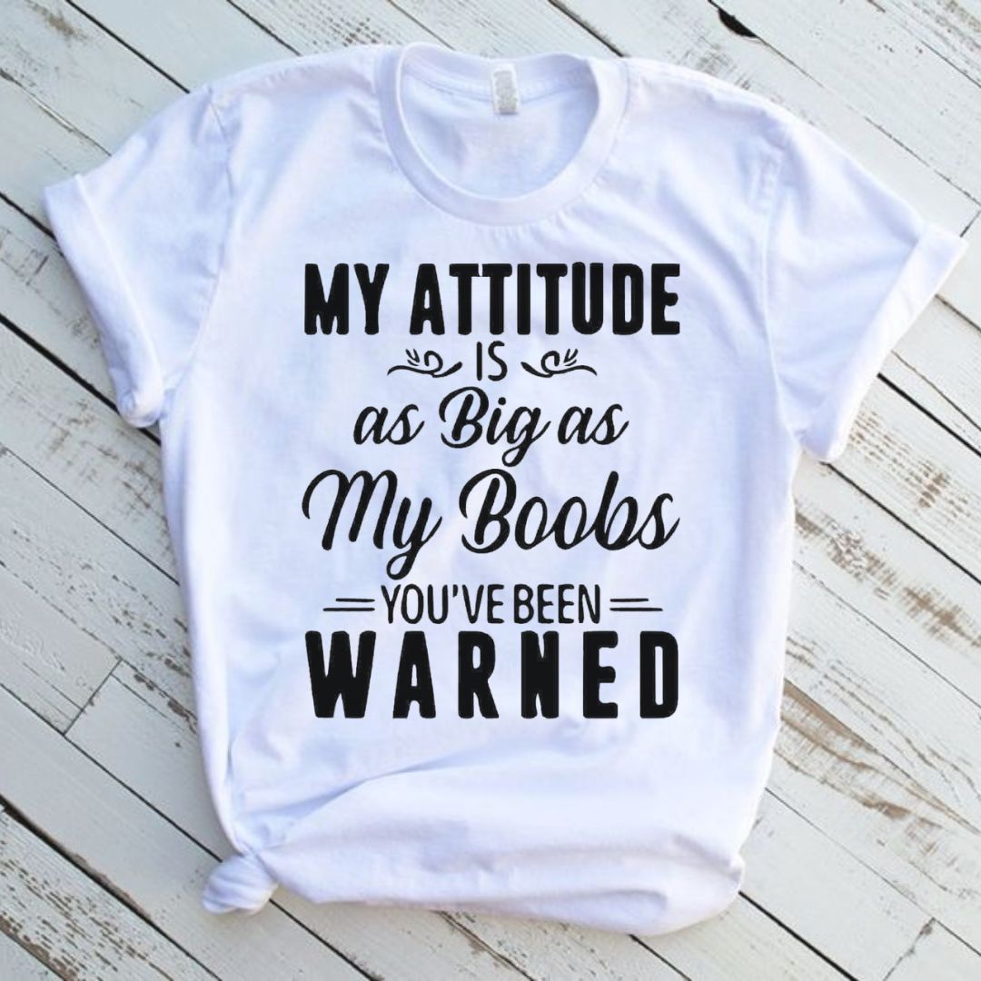 Youve Been Warned Funny Graphic T-Shirt