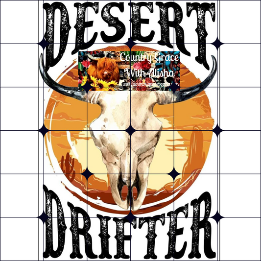 Desert Drifter Ready to Press Sublimation Transfer