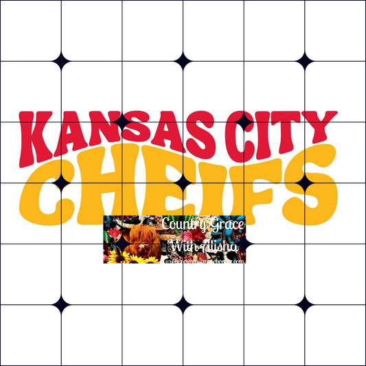 Kansas City Chiefs Ready to Press Sublimation Transfer