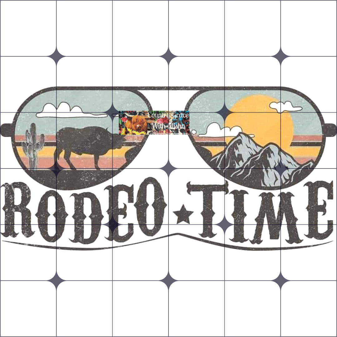 Rodeo Time Ready to Press Sublimation Transfer