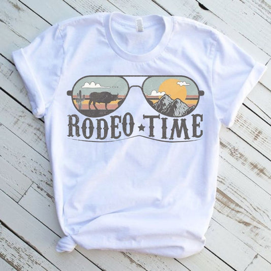 Rodeo Time Graphic Tee Shirt