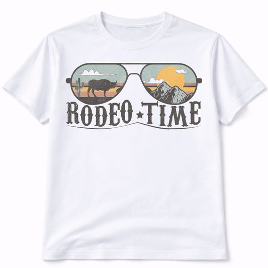 Rodeo Time Graphic Tee Shirt