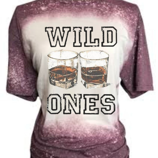 Wild Ones Bleached Short Sleeve T-Shirt