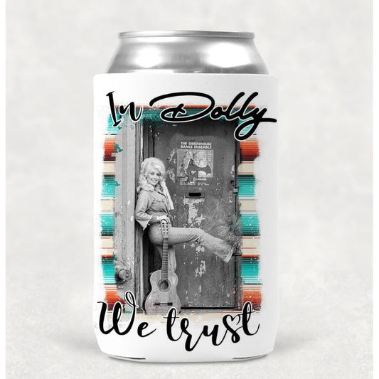 Dolly Parton Can Cooler Drink Holder Koozie