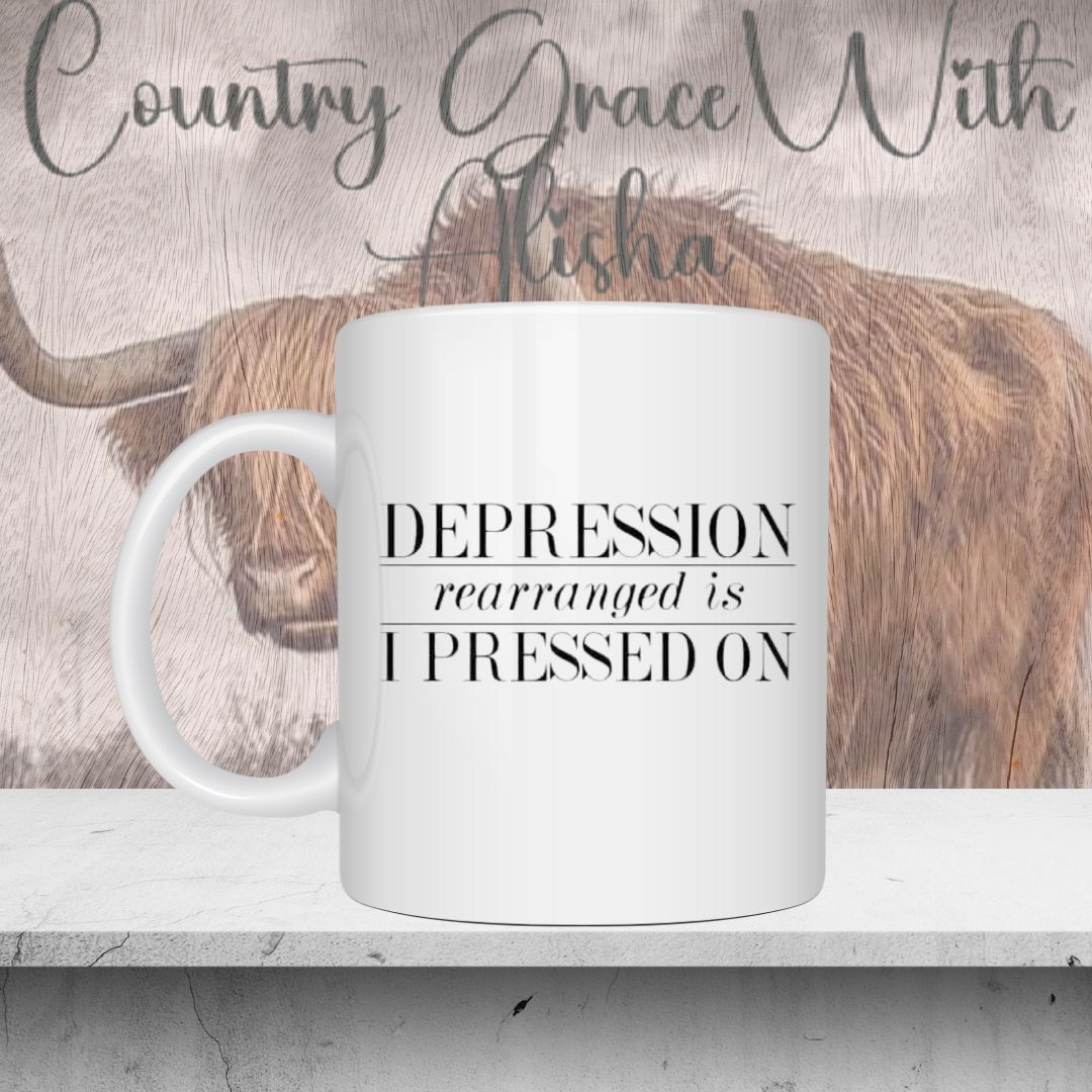 Depression 11oz Ceramic Coffee Mug