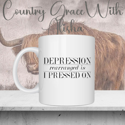 Depression 11oz Ceramic Coffee Mug