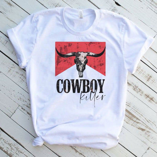 Cowboy Killer Western Short Sleeve Graphic Tee