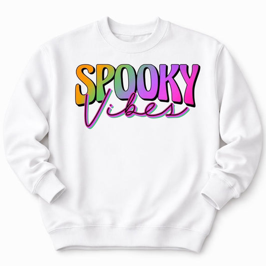 Spooky Vibes Halloween Sweatshirt
