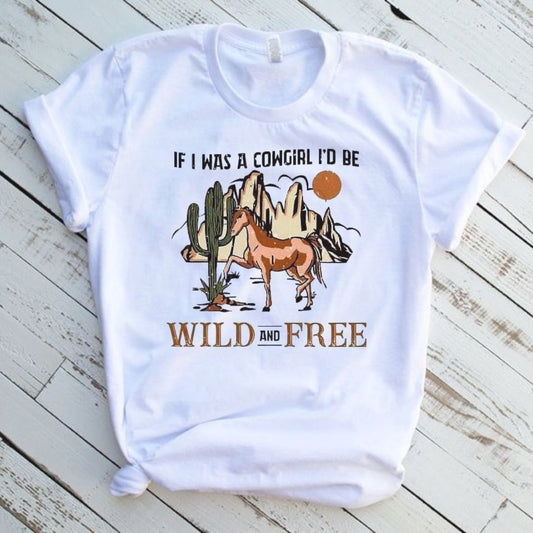 Wild And Free Graphic T-Shirt