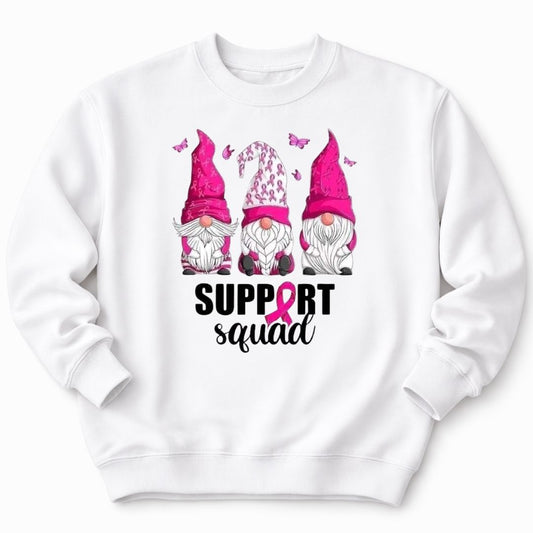 Breast Cancer Gnome Sweatshirt