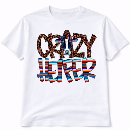 Crazy Heifer Graphic T-Shirt