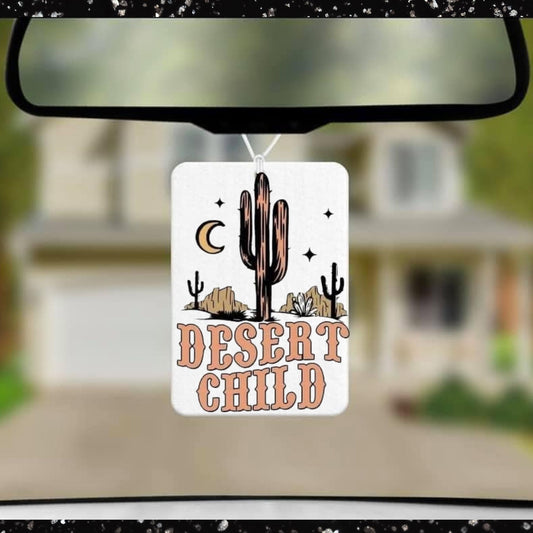 Desert Child Unscented Car Air Freshener Freshie
