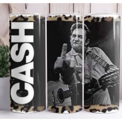 Johnny Cash 20oz Skinny Tumbler