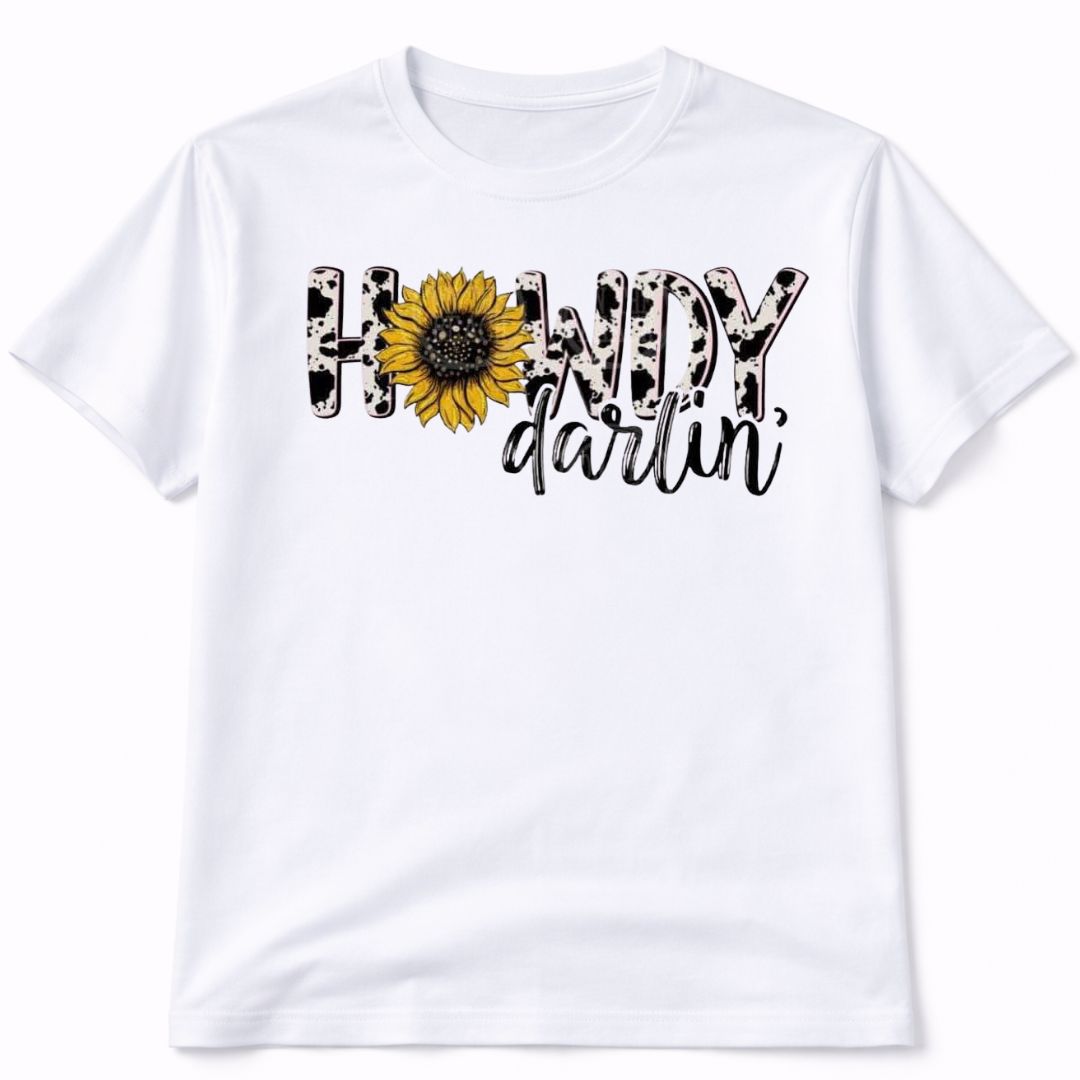 Howdy Darlin Western Graphic T-Shirt