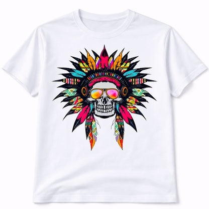 Indian Skull Graphic Tee