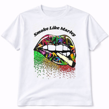 Smoke Like Marley Graphic Short Sleeve T-Shirt