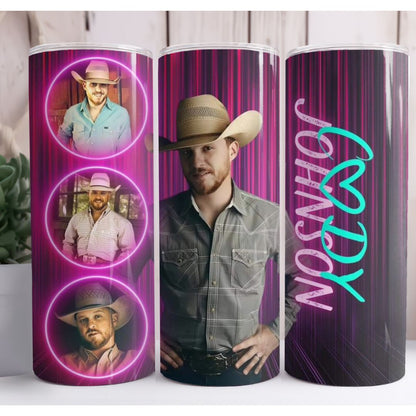 Cody Johnson 20oz Skinny Tumbler