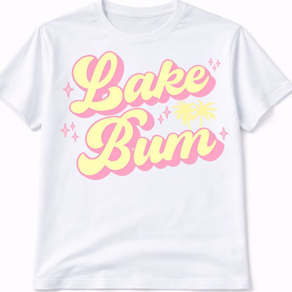 Lake Bum Graphic Tee Shirt