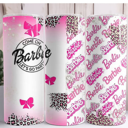Barbie Animal Print 20oz Skinny Tumbler