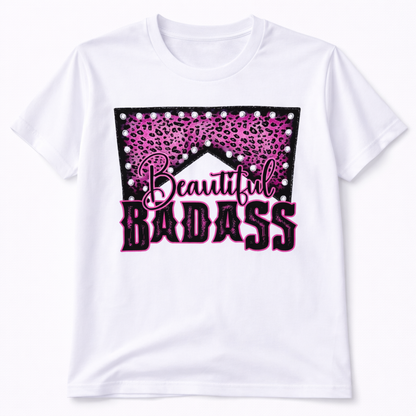 Beautiful Badass Western Graphic T-Shirt