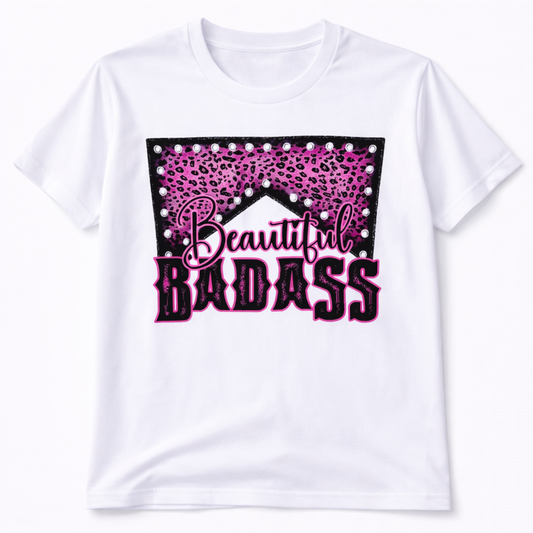 Beautiful Badass Western Graphic T-Shirt