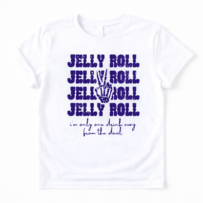 Jelly Roll Im Only One Drink Away Graphic T-Shirt