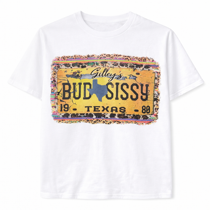 Bud and Sissy Western Graphic T-Shirt