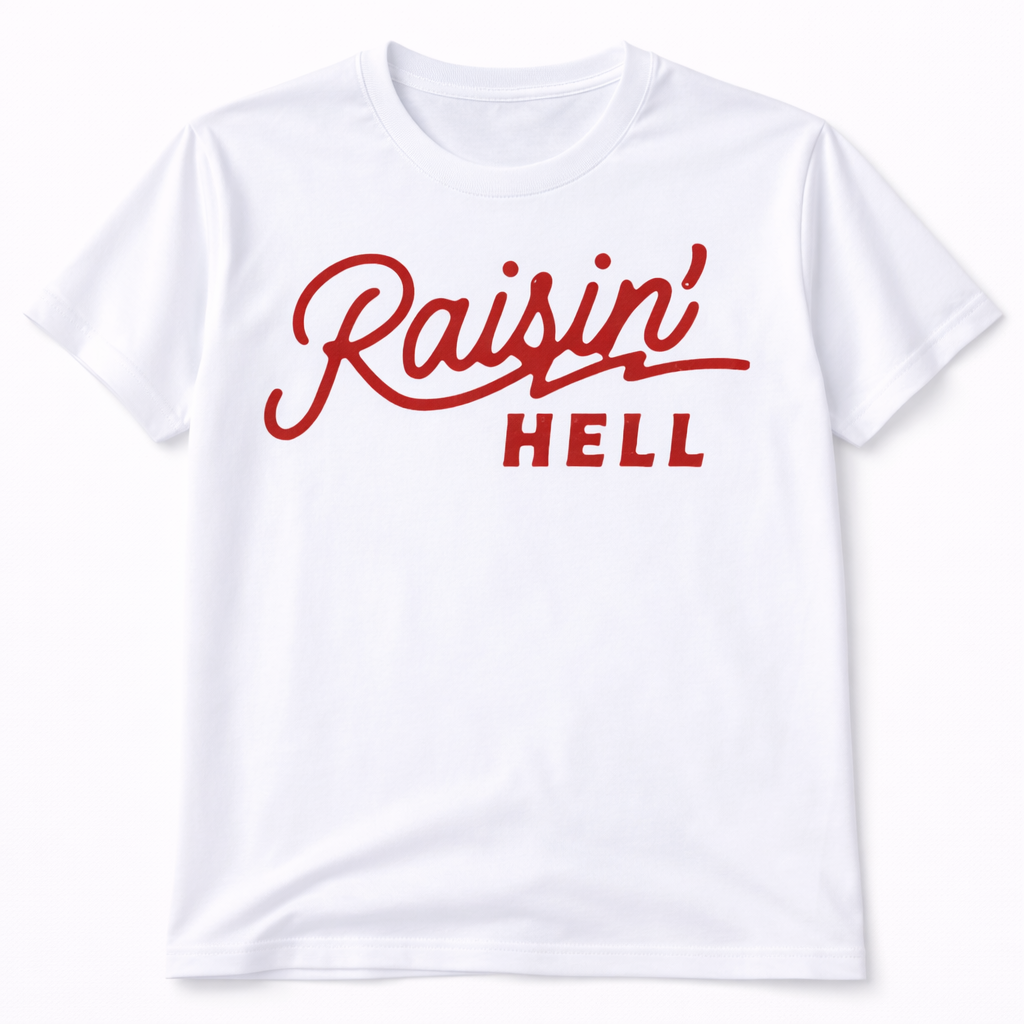 Raisin Hell Western Graphic T-Shirt