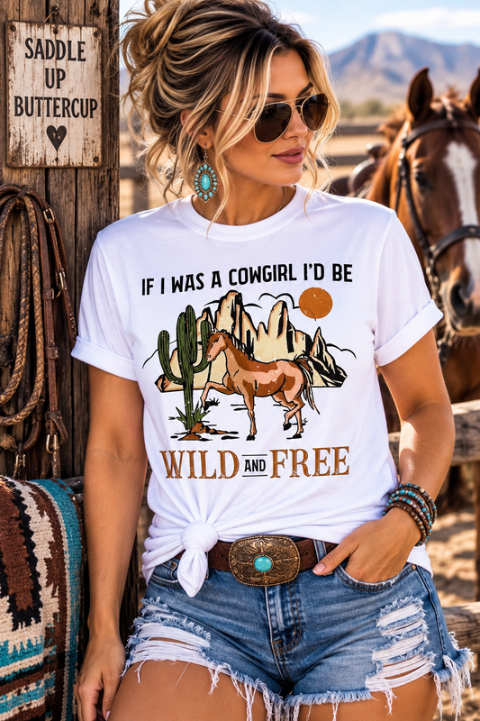 Wild And Free Graphic T-Shirt