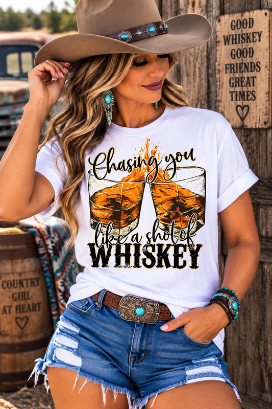 Shot Of Whiskey Graphic T-Shirt