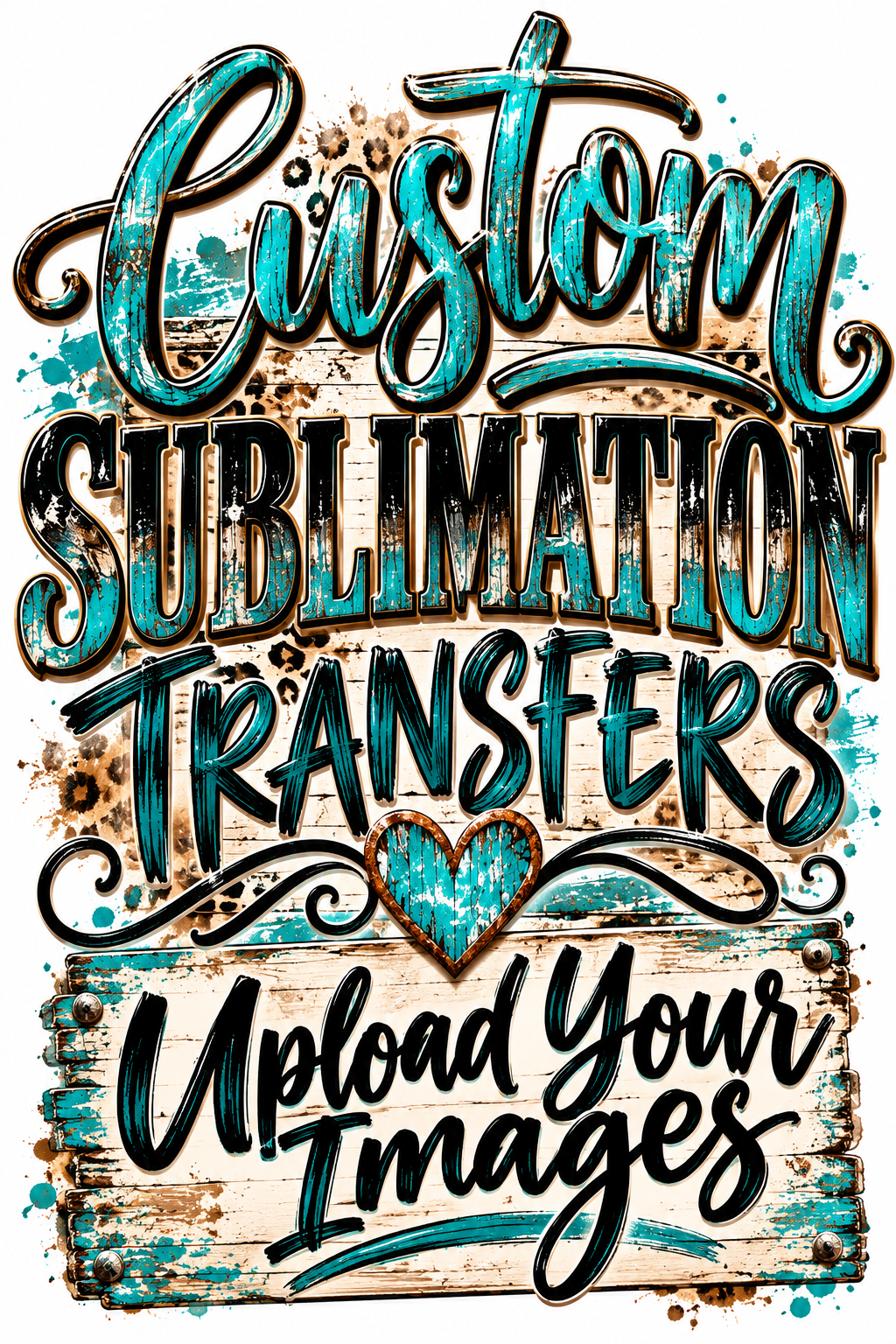 Custom Ready To Press Sublimation Transfer