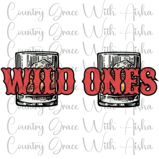 Wild Ones Ready to Press Sublimation Transfer