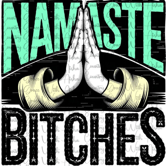 Namaste Ready to Press Sublimation Transfer