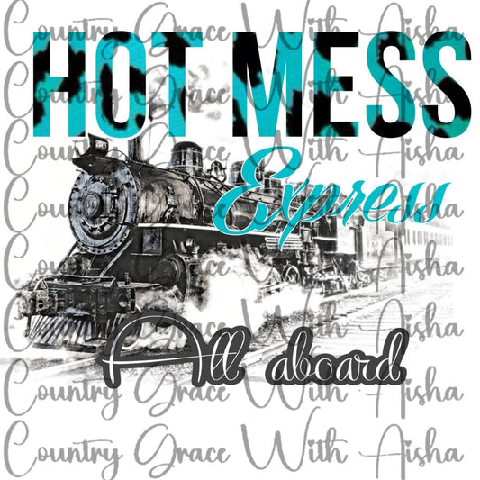 Hot Mess Express Ready to Press Sublimation Transfer