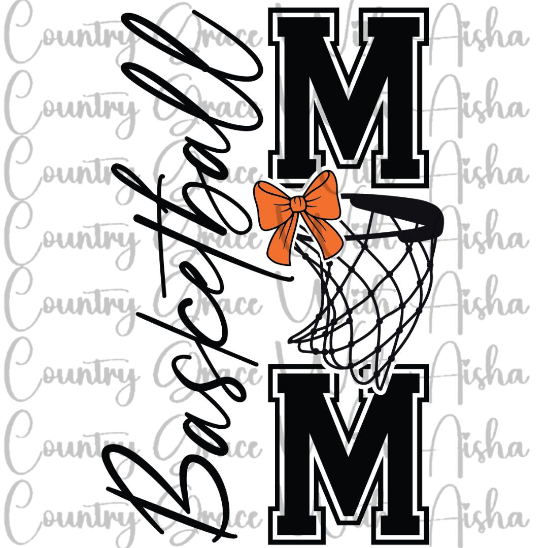 Basketball Mom Ready to Press Sublimation Transfer
