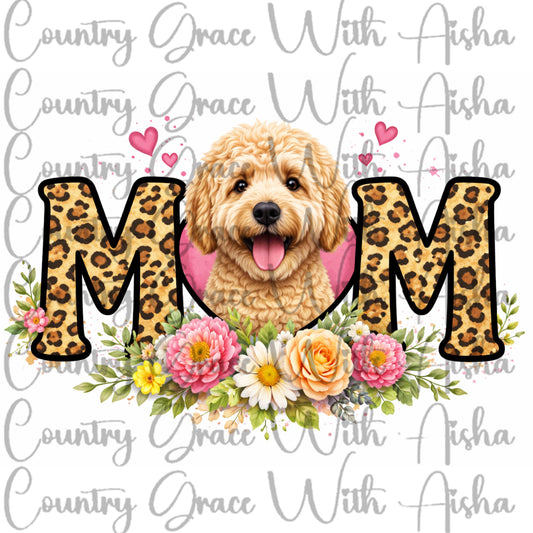 Golden Doodle Ready to Press Sublimation Transfer