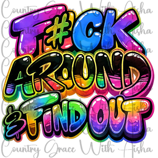 FAFO Ready to Press Sublimation Transfer