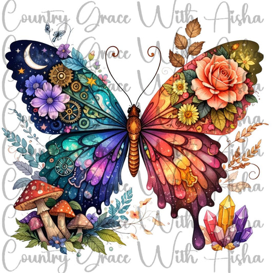 Butterfly Ready to Press Sublimation Transfer