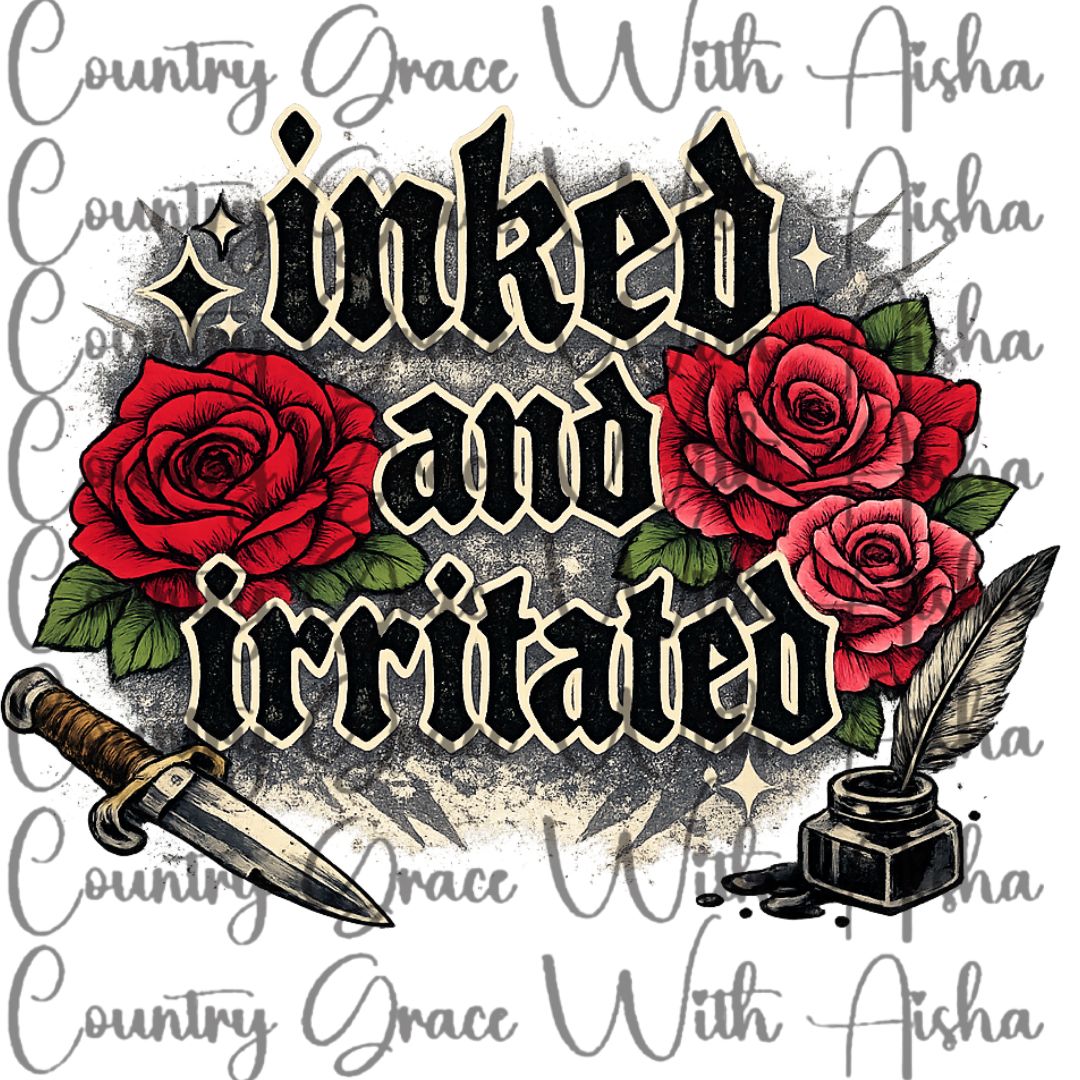 Inked Ready to Press Sublimation Transfer