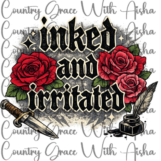 Inked Ready to Press Sublimation Transfer