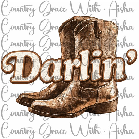 Darlin Ready to Press Sublimation Transfer
