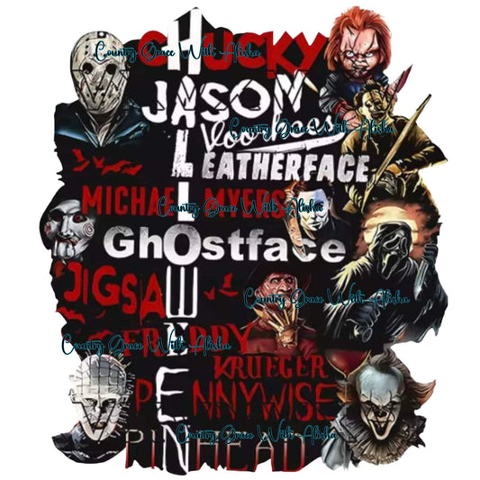 Halloween Ready to Press Sublimation Transfer
