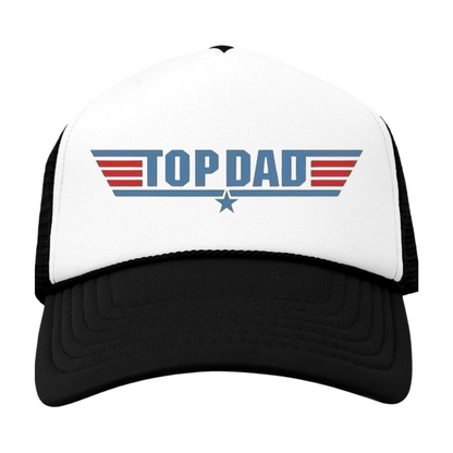 Top Dad Trucker Hat Snapback Foam Cap