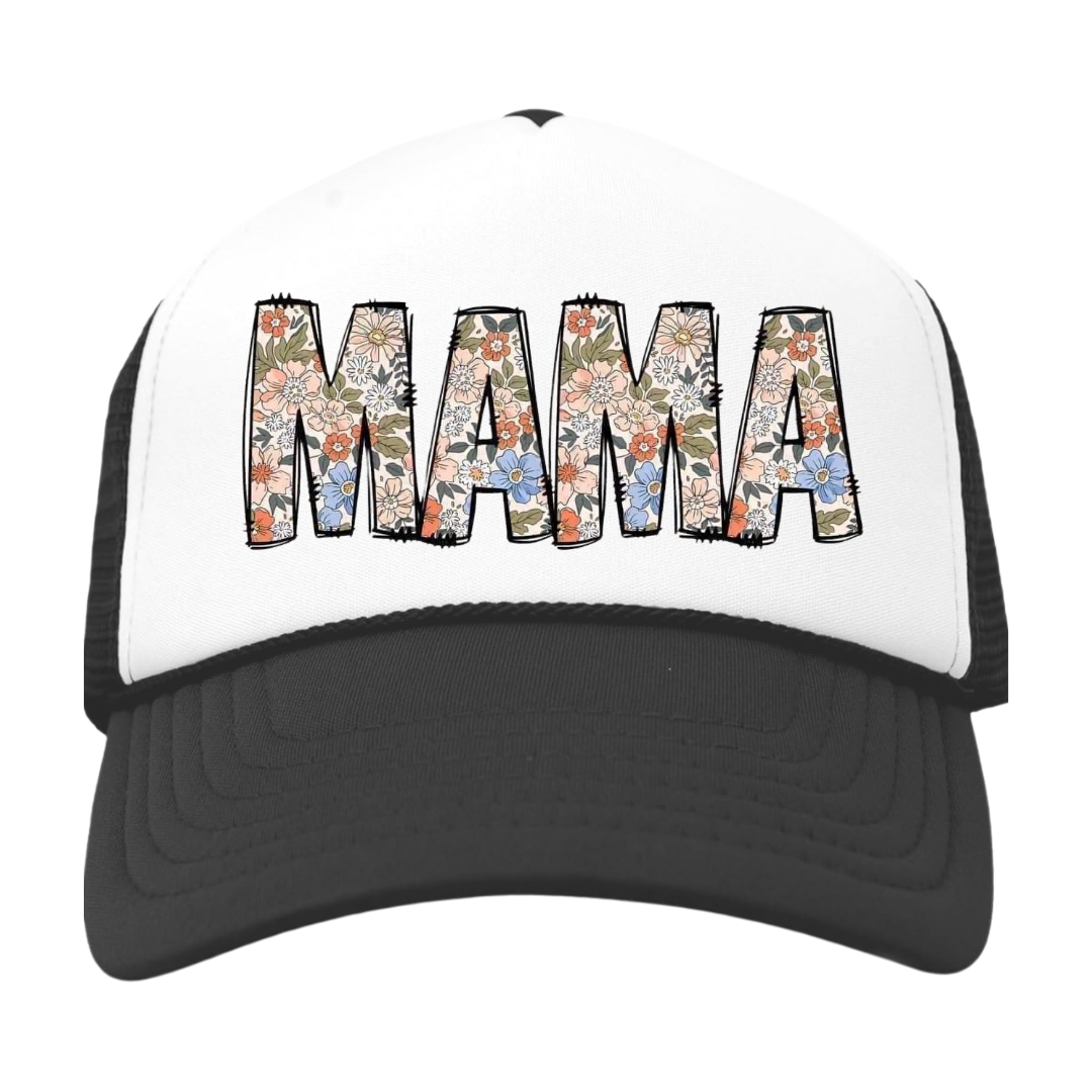 Mama Trucker Hat Snapback Foam Cap