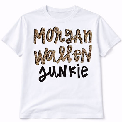Wallen Junkie Animal Print Graphic Tee