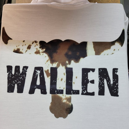 Wallen Bull Skull Short Sleeve Graphic Tee