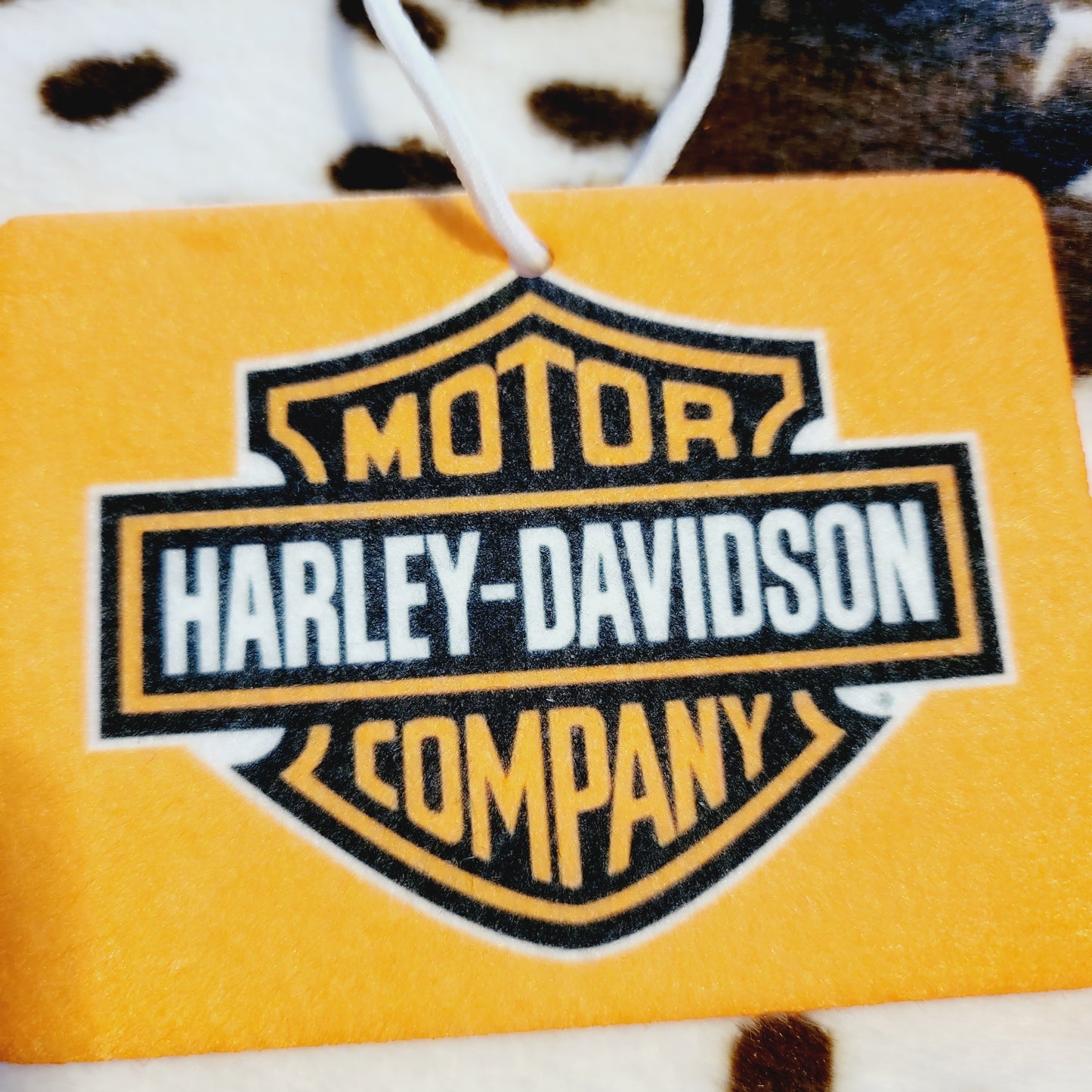 Harley Orange Unscented Car Air Freshener