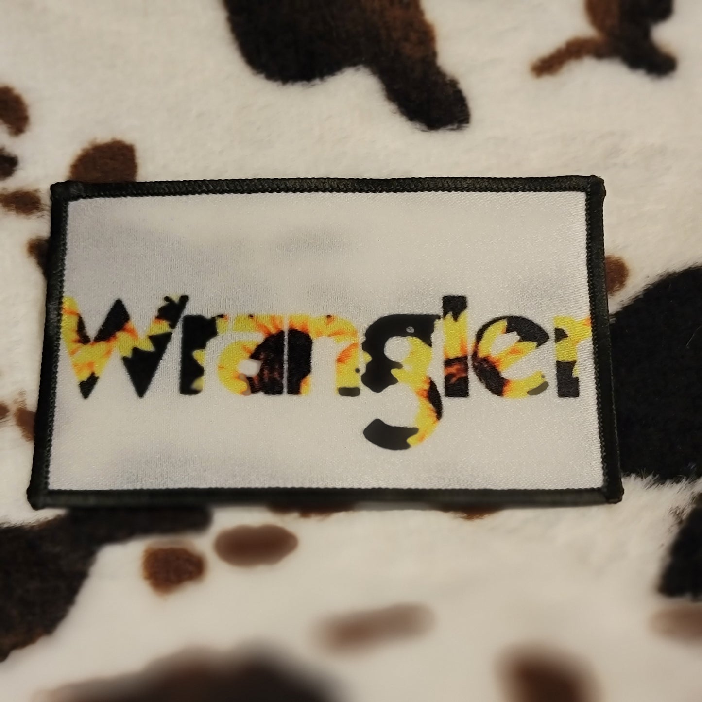 Sunflower Wrangler Hat Patch