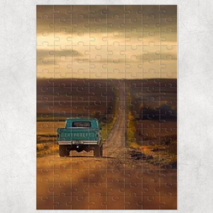 Old Dirt Road 120 Piece Handmade Jigsaw Puzzle