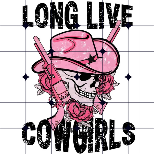 Cowgirls Ready to Press Sublimation Transfer